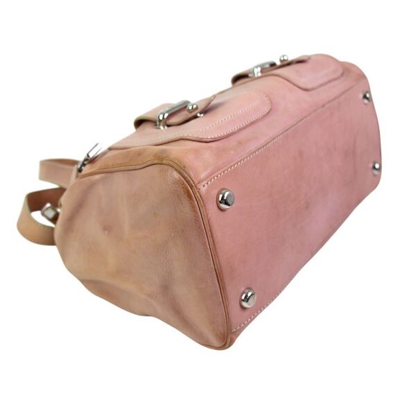 ROOMY Marc Jacobs BEIGE GENUINE LEATHER TOTE SHOULDER BAG HANDBAG PURSE - Picture 7 of 15